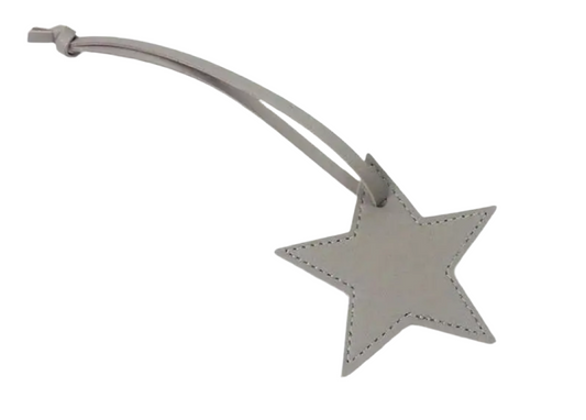 Leather Star Bag Charm