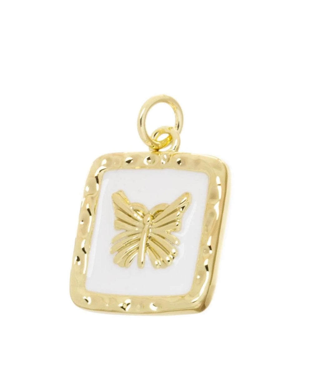 Enamel Tile Butterfly