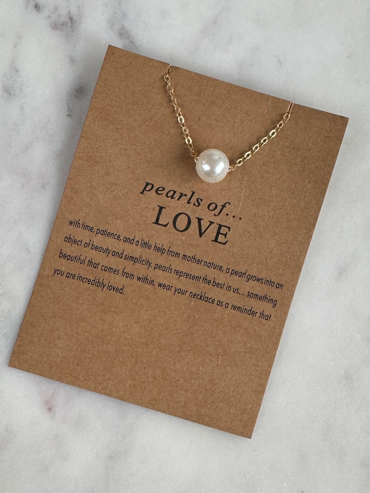 Pearls of Love Necklace