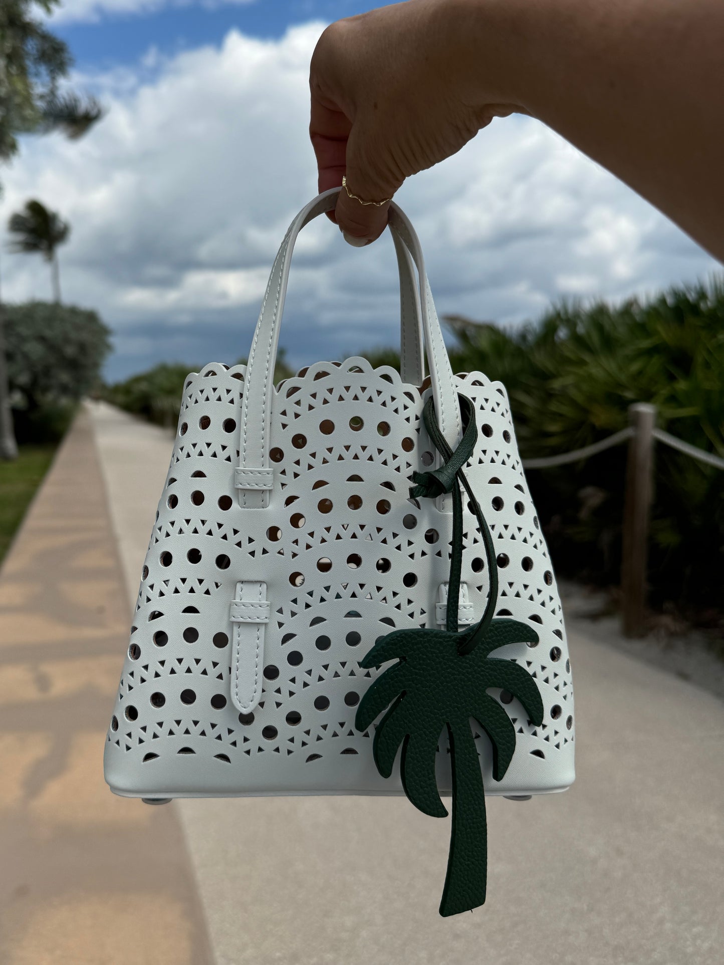 Palm Tree Bag Charm