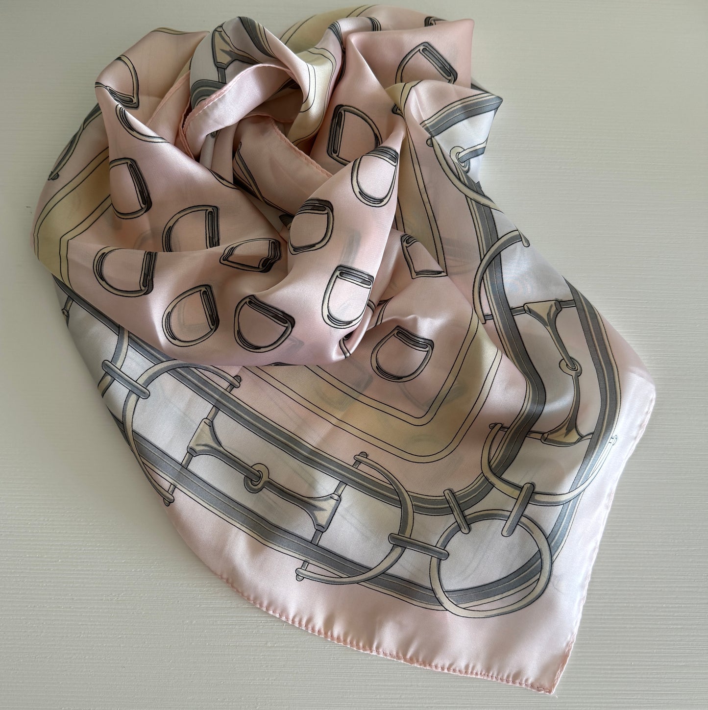 Baby Pink Equestrian Scarf