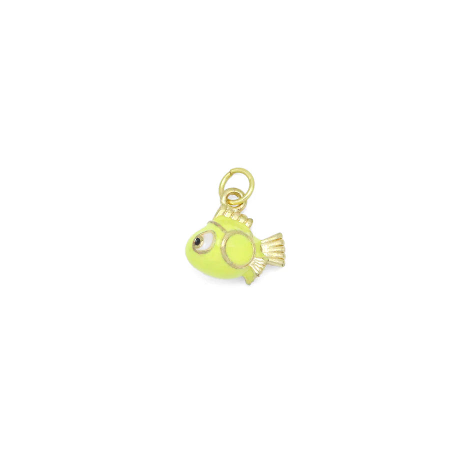 Yellow Enamel Fish