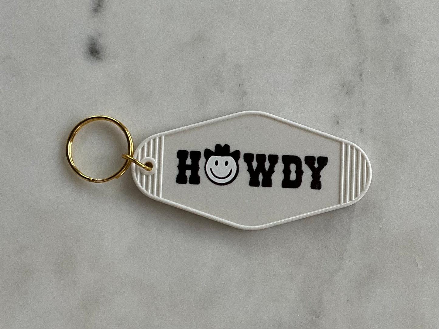 Howdy Keychain