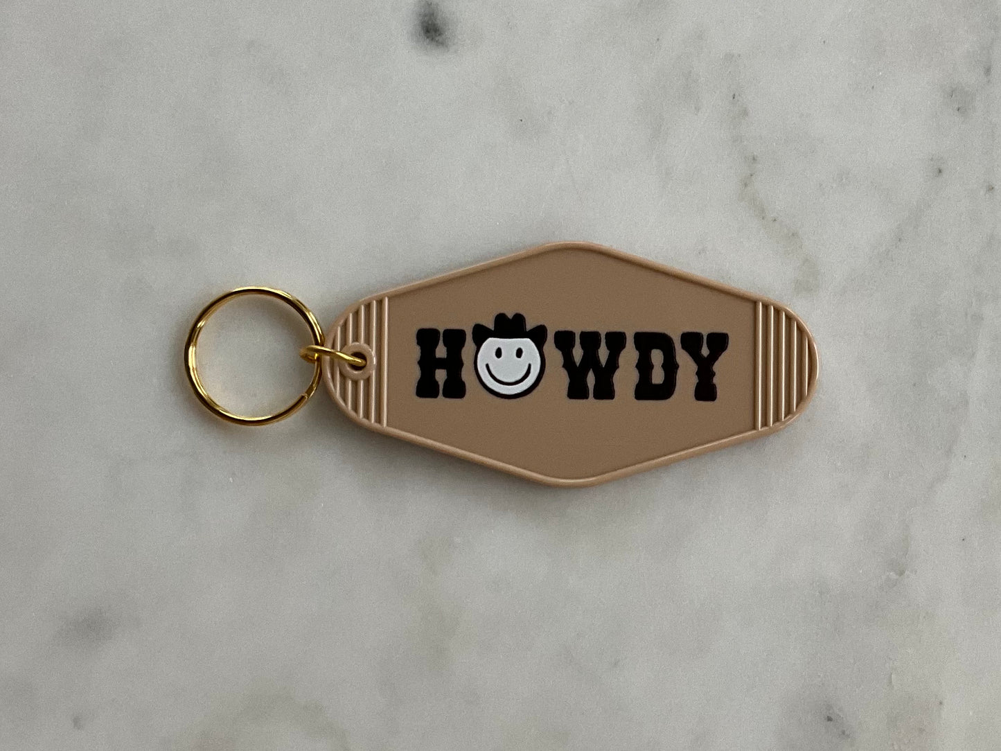 Howdy Keychain