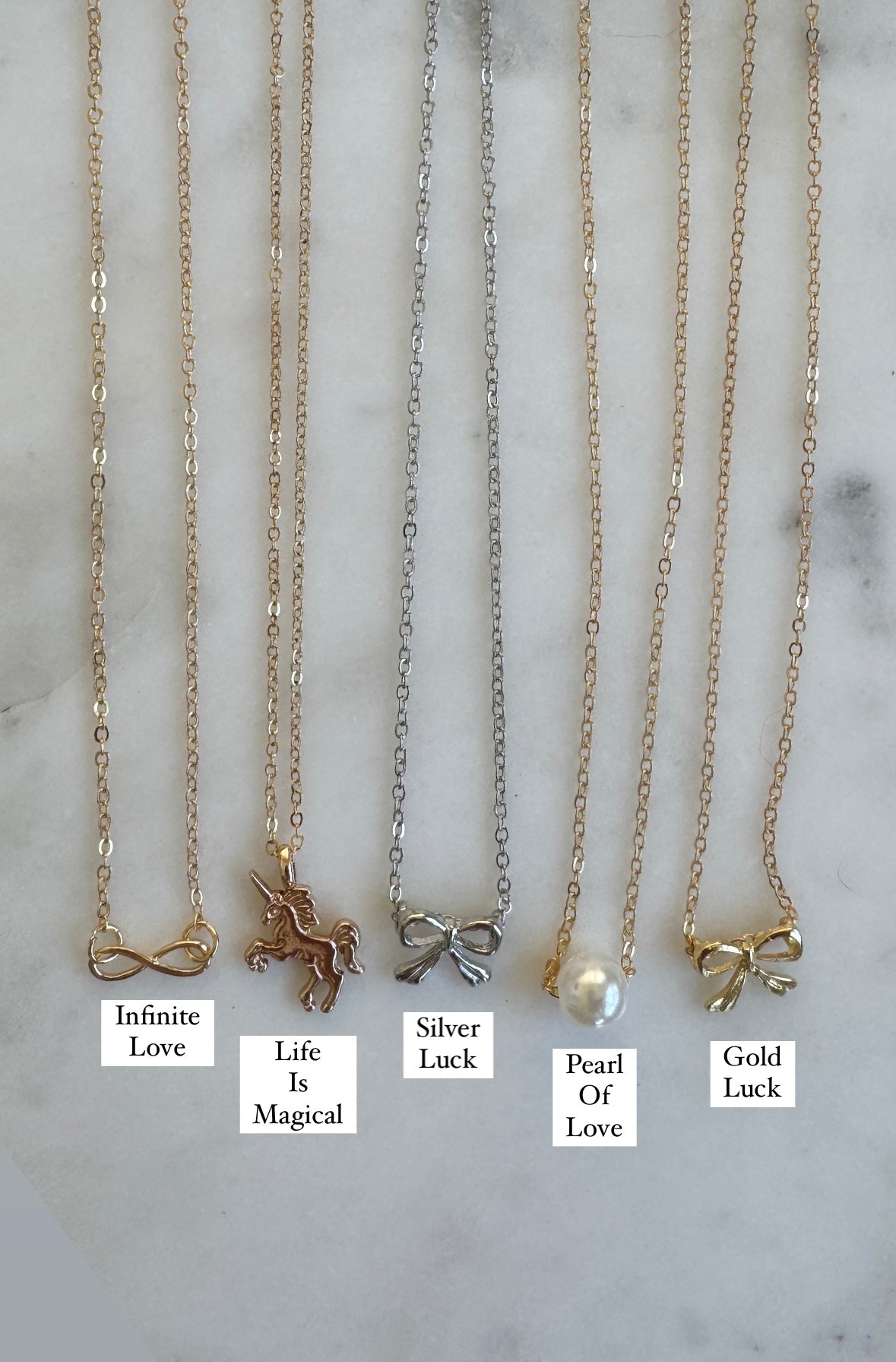 Lucky Bow Necklace